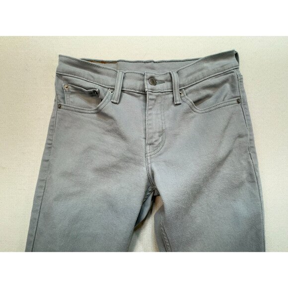 Levis 511 Mens Slim Fit Jeans Size 29Wx30L Light Gray Denim Pockets Casual - Picture 3 of 13